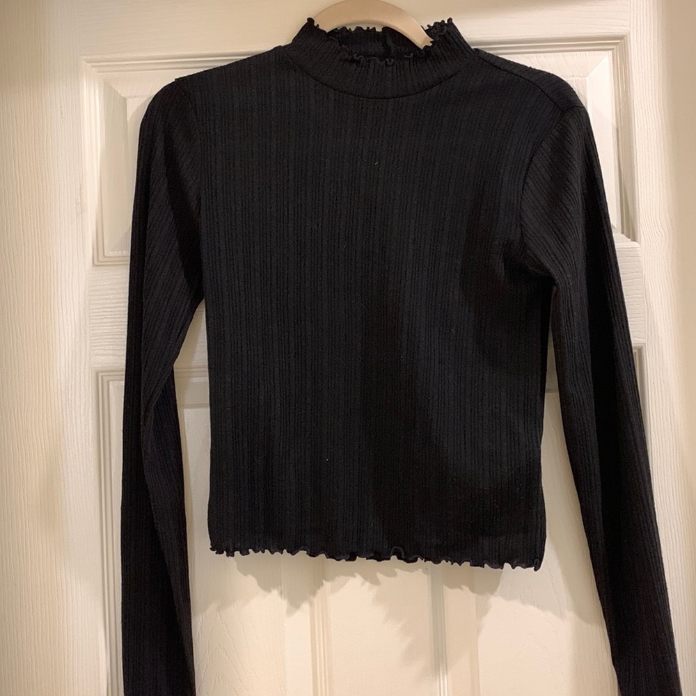 Forever 21 Mock Neck Top